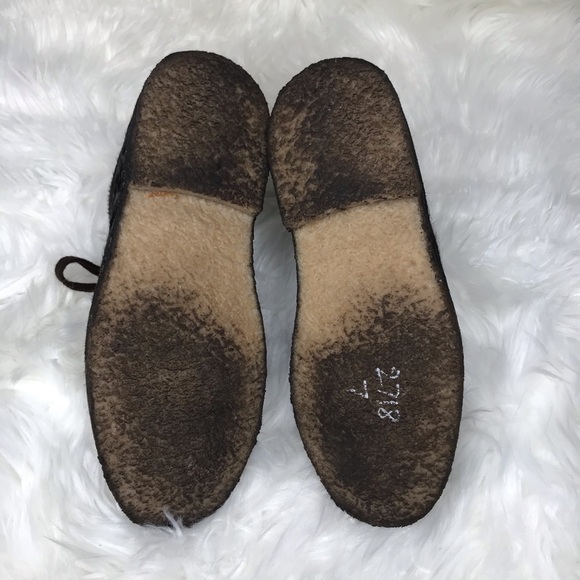 Boden Cozy Desert Faux Fur Ankle Boots Blue Black Animal Print EUR size 38 US 7 - Picture 7 of 10